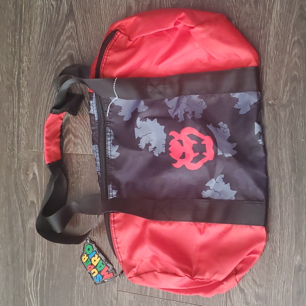 Super Mario Bros Bowser Duffle Bag Nintendo Culturefly - Brand New